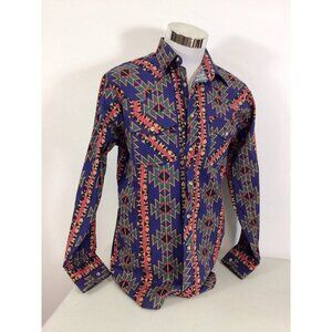 Blair Vintage Western Retro Shirt Mens Medium